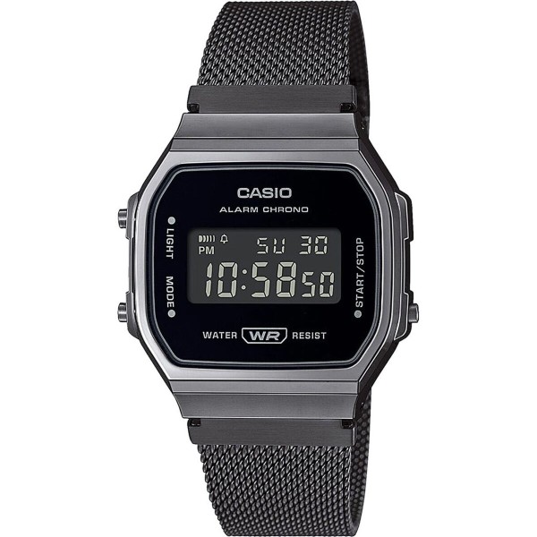 Unisex Kell Casio A168WEMB-1BEF Must (Ø 36 mm) (Ø 38,5 mm) (Ø 34 mm)