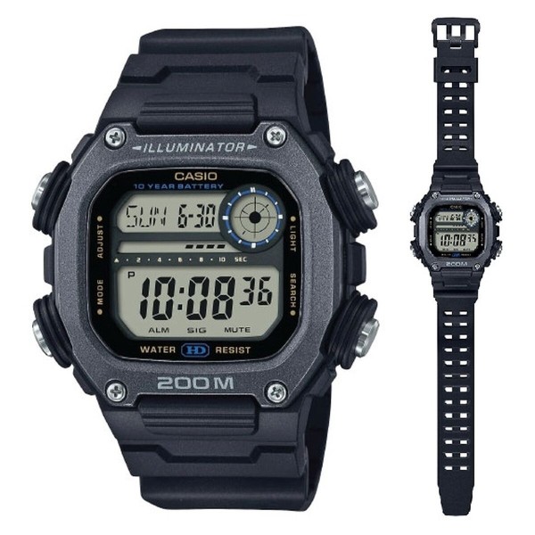 Meeste Kell Casio ILLUMINATOR DIVER (Ø 50 mm)