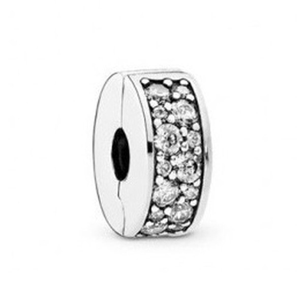 Женский шарм Pandora CLEAR PAVE' CLIP