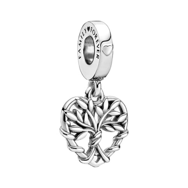 Naiste Amuletid Pandora HEART FAMILY TREE DANGLE CHARM