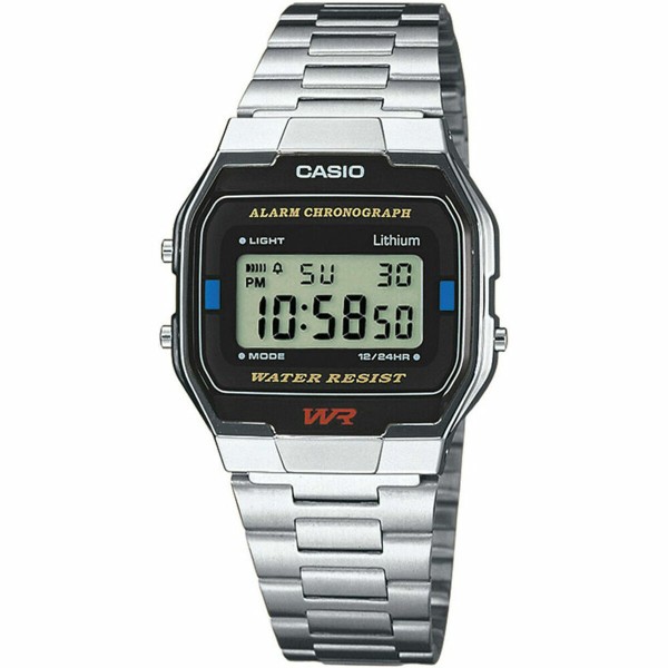 Laikrodis moterims Casio A163WA-1QES