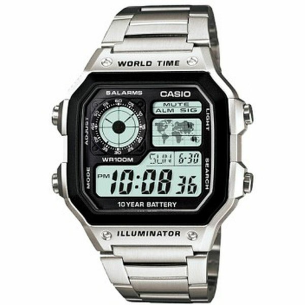 Unisex Kell Casio Bruni Basics-Clear 4054274791979 Must Hõbedane