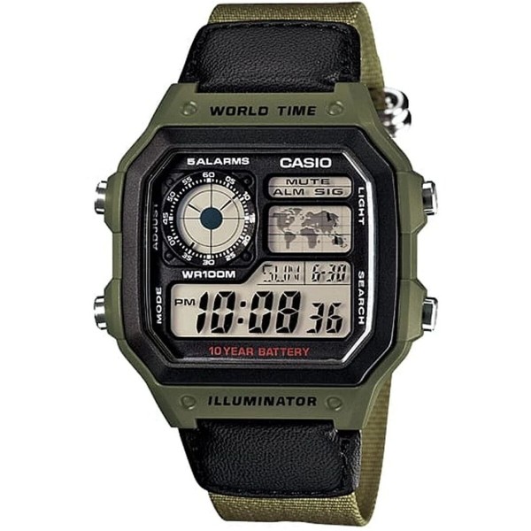 Laikrodis vyrams Casio ILLUMINATOR - FUTURE CLASSIC COLLECTION Pilka