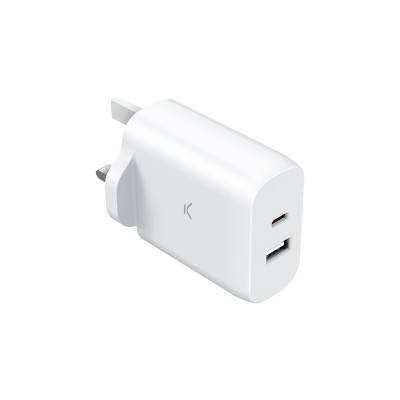 Wall Charger KSIX GaN White...