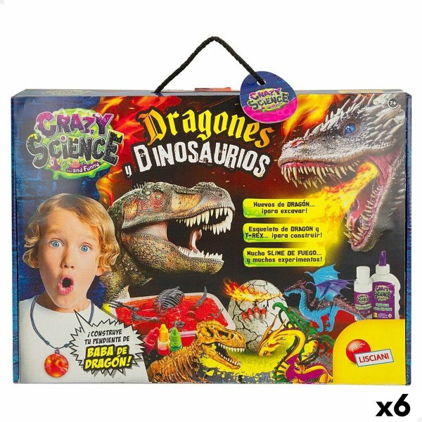 Tiedepeli Lisciani Dragones y dinosaurios ES (6 osaa)