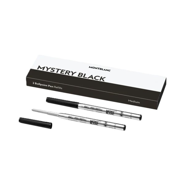 Pastapliiatsi täide Montblanc MISTERY BLACK Must (2 Ühikut)