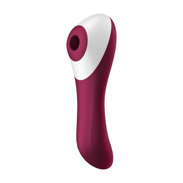 Kliitori imemise stimulaator Satisfyer Dual Crush Punane