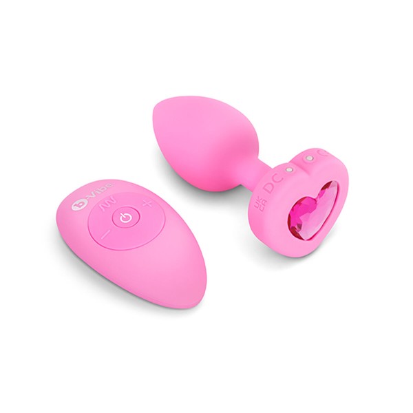 Vibratorius B-Vibe Heart Rožinė