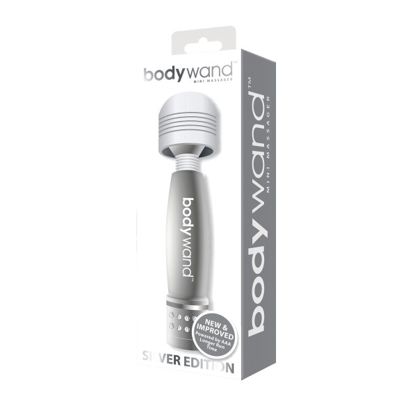 Минивибратор Bodywand Mini Wands Серебристый