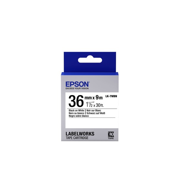 Этикетки для принтера Epson C53S657006 Чёрный Черный/Белый