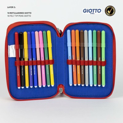 Triple Pencil Case The Paw...