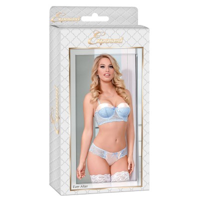 Underwear Set Exposed Blue...