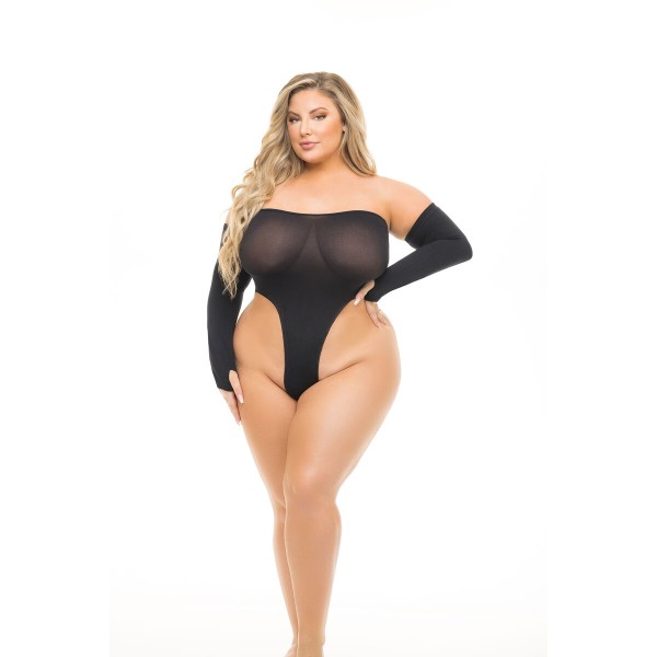 Alusvaatesetti Pink Lipstick Musta (L)