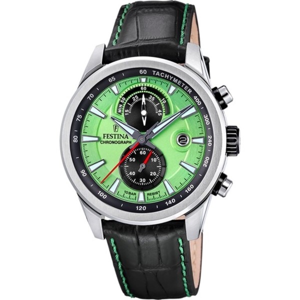 Laikrodis vyrams Festina F20695/3 Juoda Žalia