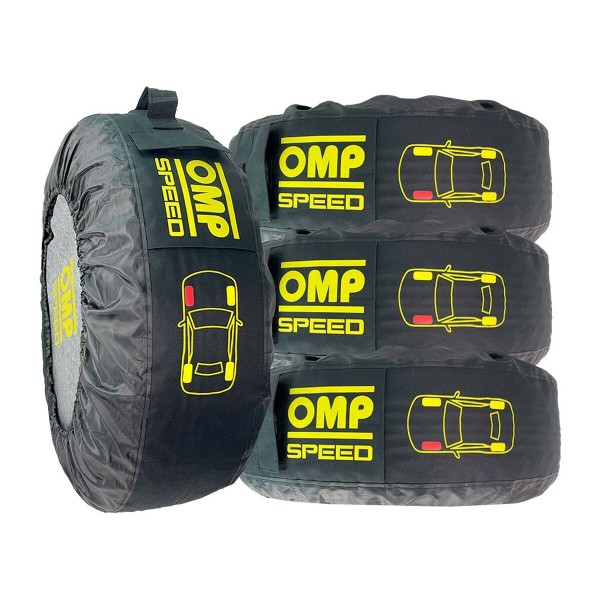 Tyre cover set OMP Speed (4 vnt.) (32 cm)