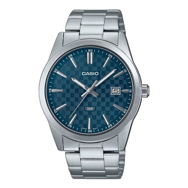 Laikrodis vyrams Casio DATE CARBON LOOK DIAL - PETROL BLUE (Ø 41 mm)