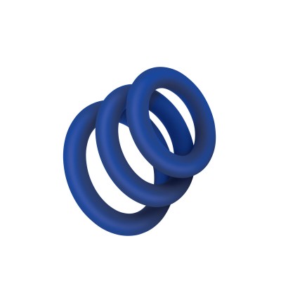 кольца на пенис Zolo Синий