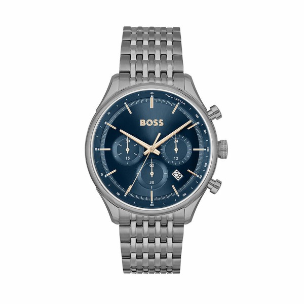 Часы унисекс Hugo Boss 1514083 Тёмно Синий Темно-серый (Ø 45 mm)
