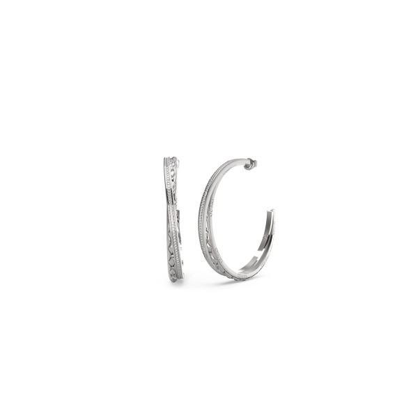 Moteriški auskarai Guess JUBE04585JWRHT-U Sidabras