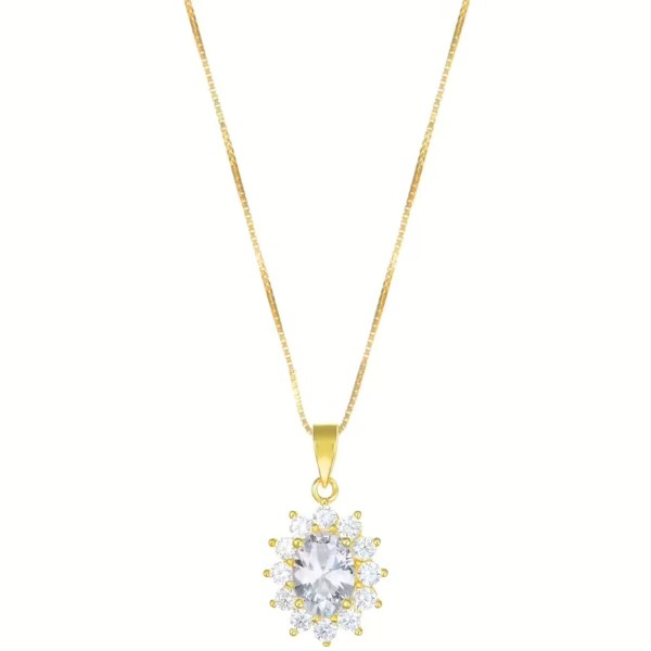 Ladies' Pendant Amen CLLDGGBB Silver