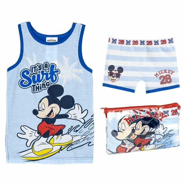 Pajama Bērnu Mickey Mouse Zils (3 gadi)