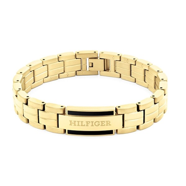 Men's Bracelet Tommy Hilfiger PARKER Stainless steel Golden