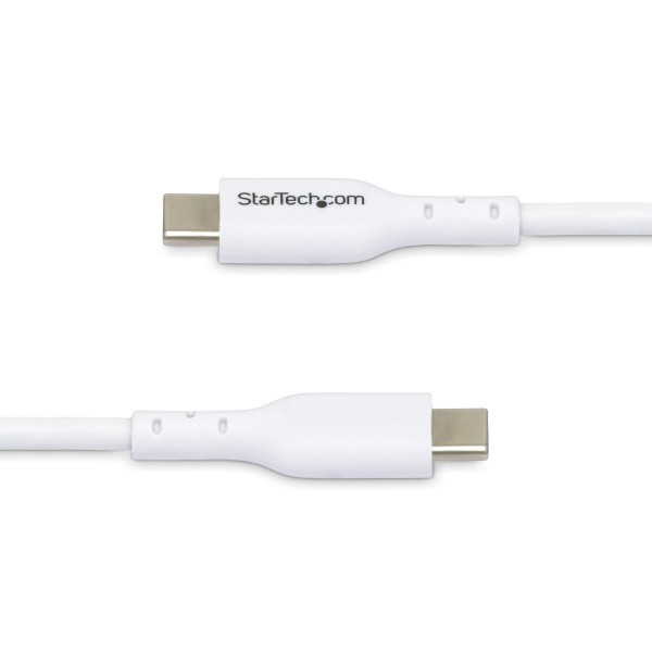 USB-C laidas Startech USB2CC1MNCWHE Balta 1 m