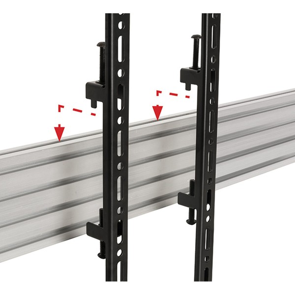 Ekrāna Galda Atbalsts B-Tech BT8390-VESA400F/B 70" 42"