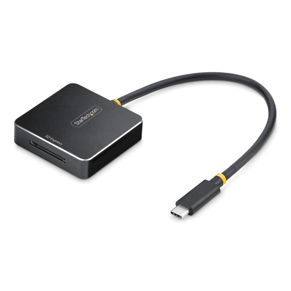 Ulkoinen kortinlukija Startech 1B-USB-C-SDE-ADAPTER Musta