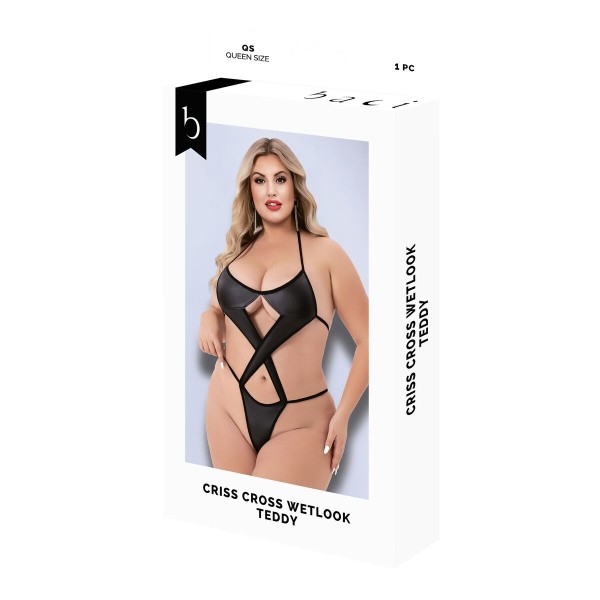 Боди Baci Lingerie Чёрный Queen