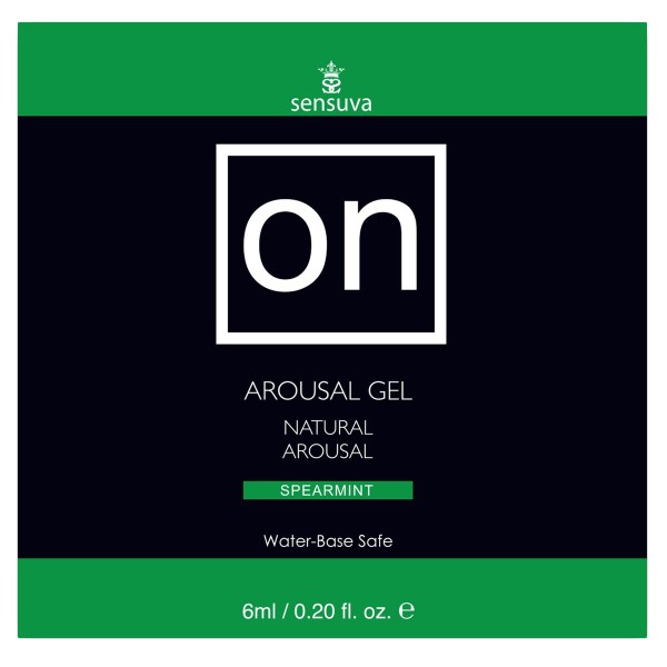 Stimulating Gel Sensuva 6 ml Spearmint