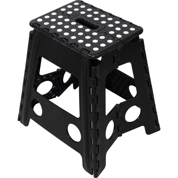 Marbueno Folding Stool Plastic Assorted Color 39x33.5x39 cm Garden 10535