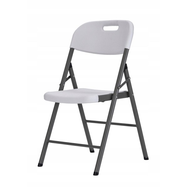 Marbueno Folding Chair Resin White 44x53x83 cm Catering, Beach & Camping 10531