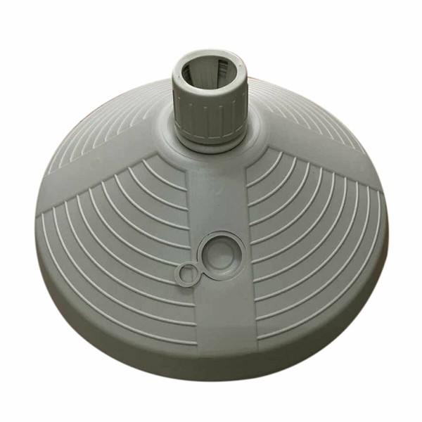 Pludmales saules sarga pamatne Marbueno Melns 45 x 14 x 45 cm Apaļa