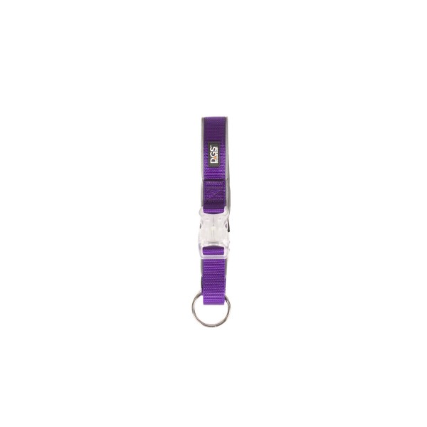 Dog collar Dog Gone Smart Purple 20 Light