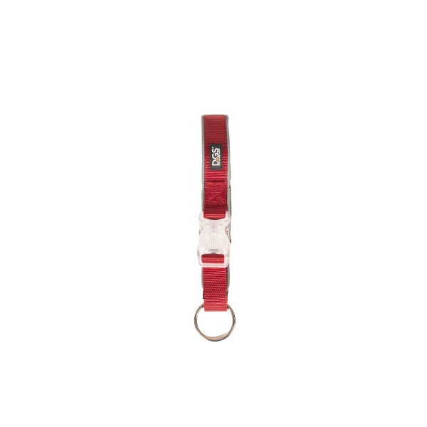 Dog collar Dog Gone Smart Red 12 Light