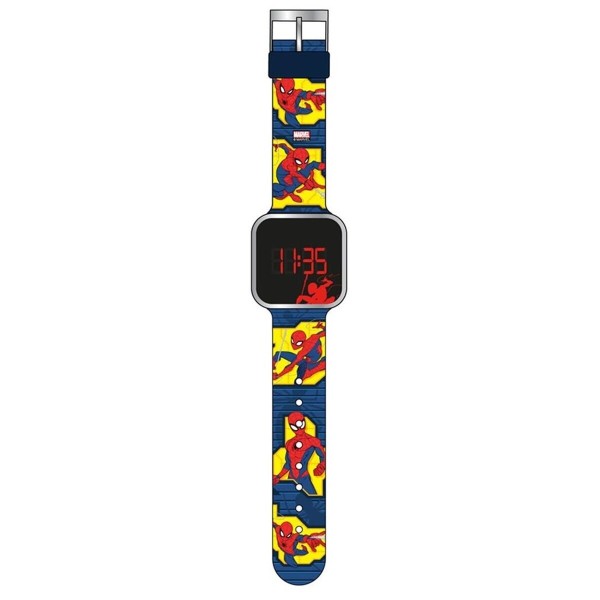 Pikkulasten kellot Spider-Man SPIDERMAN - LED WATCH (Ø 33 mm)