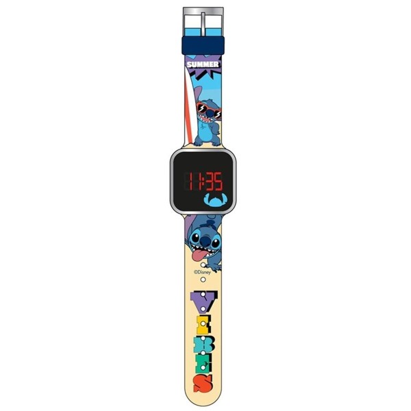 Laikrodis kūdikiams Lilo & Stitch LILO & STITCH - LED WATCH Ø 33 mm