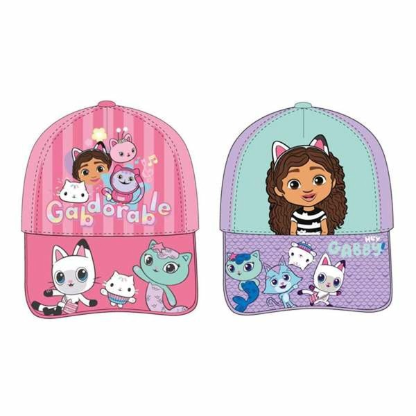 Lasten lippalakki Gabby's Dollhouse Pinkki