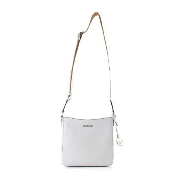 Õlakott Michael Kors 35T4STVC5L-OPTIC-WHITE Valge 22 x 20 x 7 cm