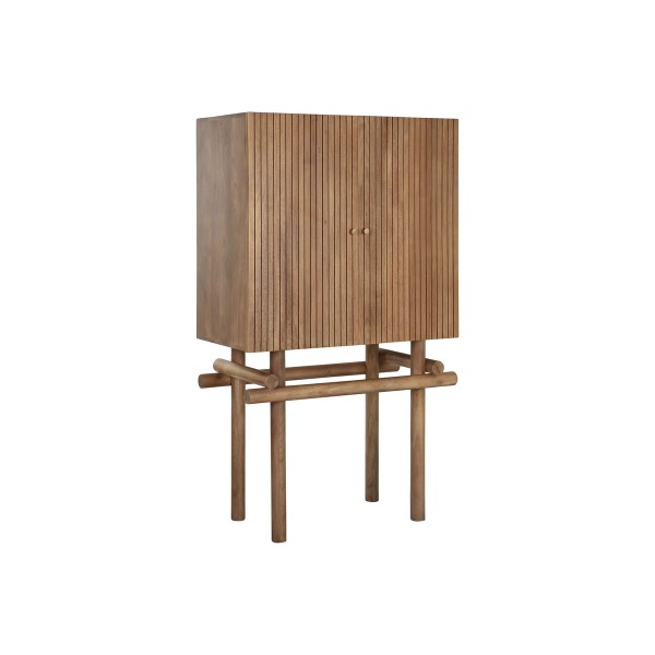 Butelių laikiklis Home ESPRIT Natūralus 90 x 45 x 156 cm