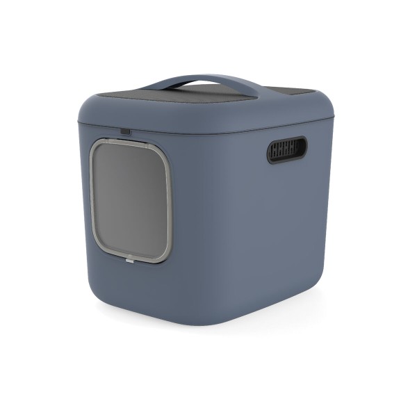 Cat Litter Box Rotho My Pet Biala XL Blue Recycled plastic