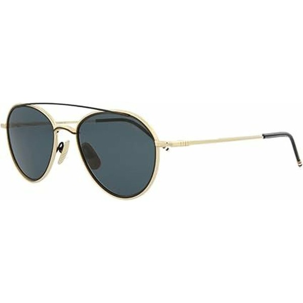 Unisex Saulesbrilles Thom Browne TB-109-A-T-GLD-BLK-53 Ø 53 mm