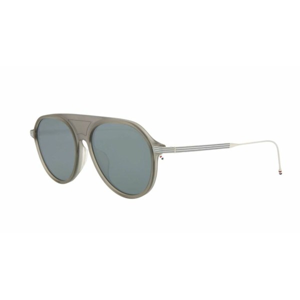 Unisex Saulesbrilles Thom Browne TB-809-B-GRY-SLV-55-AF Ø 55 mm