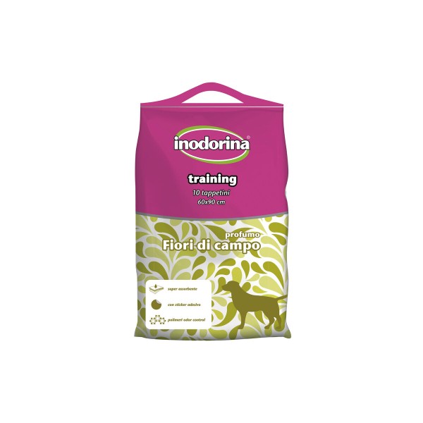 Пропитка Inodorina Training Wild Flower 60 x 90 cm Белый Текстиль (10 штук)