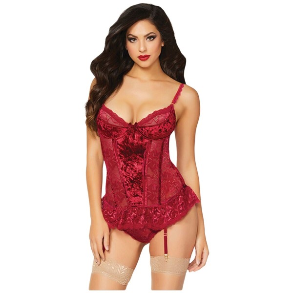 Underwear Set Seven Til Midnight Burgundy (12)