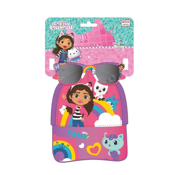 Laste päikeseprillid Gabby's Dollhouse 53 cm Müts