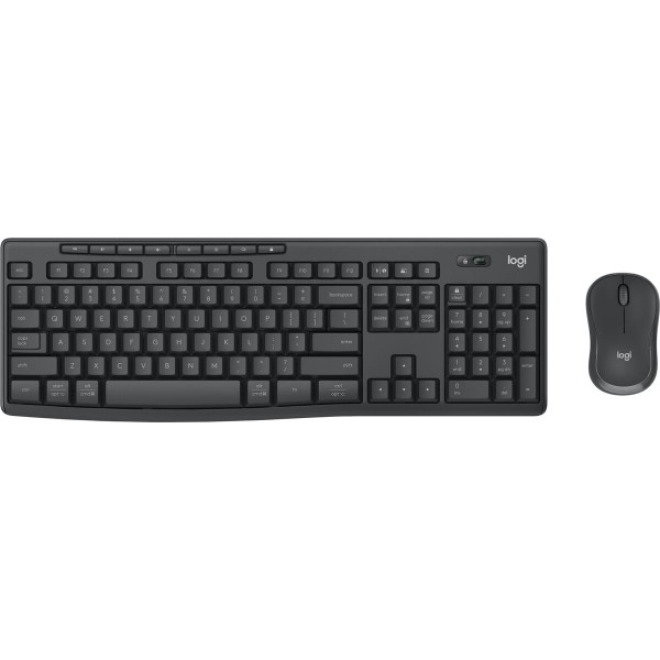 Клавиатура и мышь Logitech MK370 Графитовый Итальянский Qwerty US