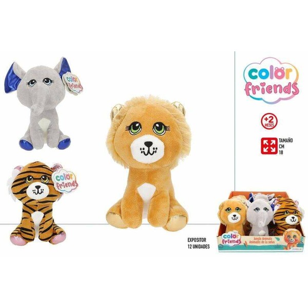 Pehme mänguasi Colorbaby Animals 18 cm 1 Ühikut