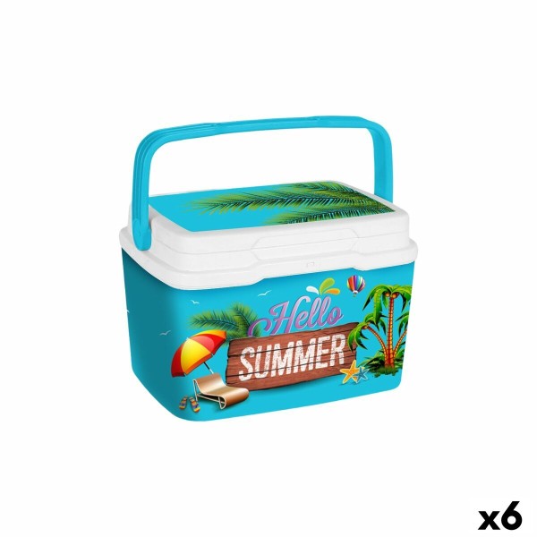 Kaasaskantav Aquapro Hello Summer Mitmevärviline 5 L 28 x 22 x 19 cm (6 Ühikut)